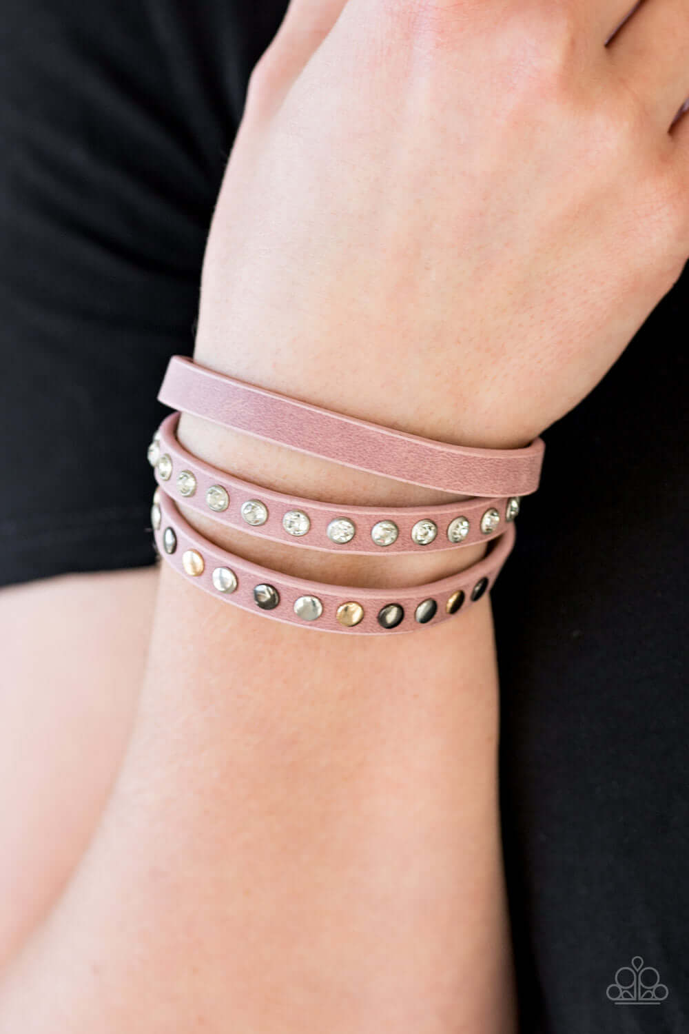 Paparazzi Accessories ✽ Catwalk Casual - Pink Bracelet✽Flat Rate Ship $4.50✽ - Image #2