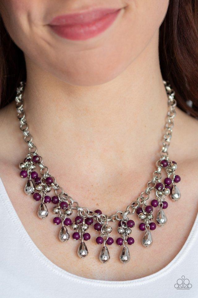 Paparazzi Accessories ❋Travelling Trendsetter - Purple Necklace❋ Flat Rate Ship $4.50❋ - Image #2
