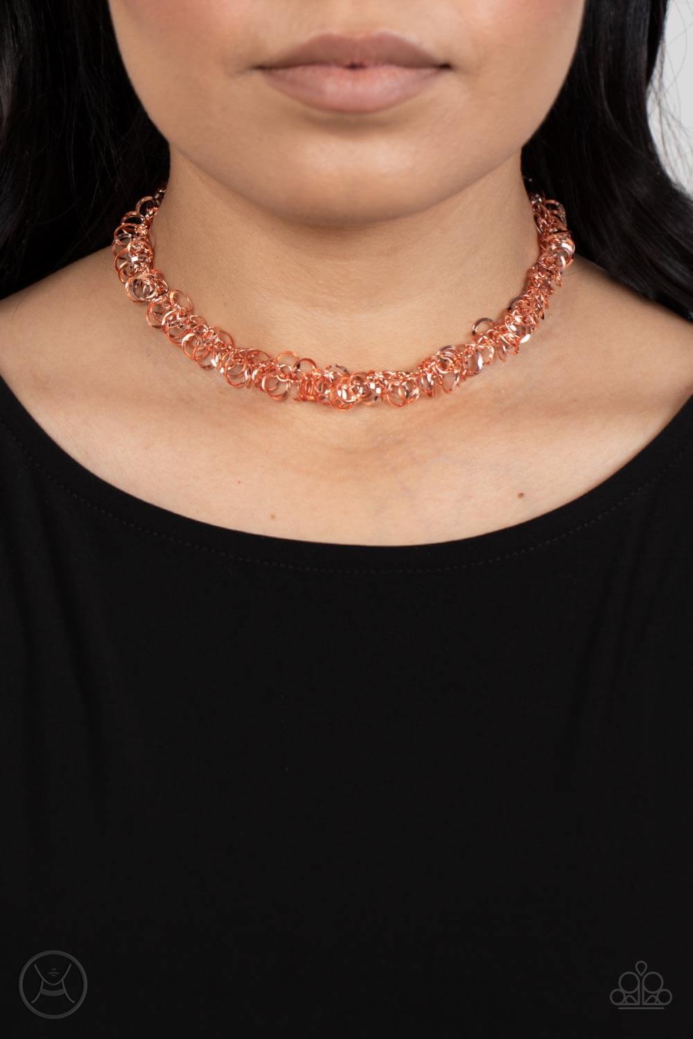 Paparazzi Accessories ❋Cause a Commotion - Copper Necklace❋ Flat Rate Ship $4.50❋ - Image #2