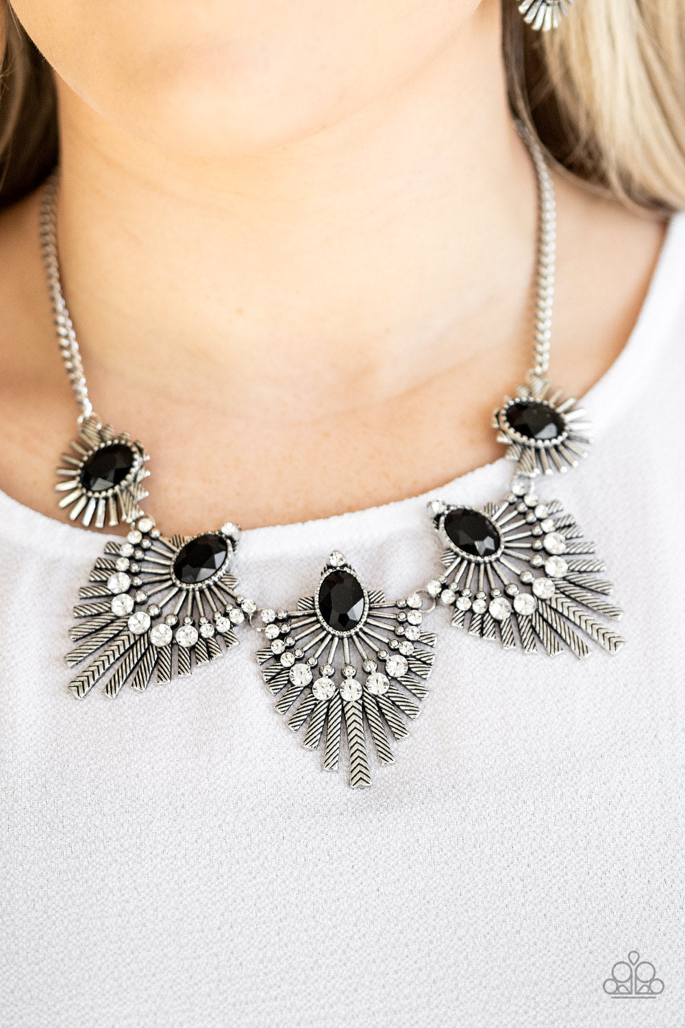 Paparazzi Accessories ✽ Miss YOU-niverse - Black Necklace✽Flat Rate Ship $4.50✽