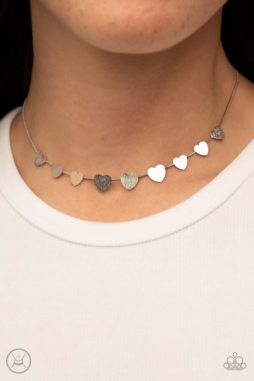 Paparazzi Accessories ❋Dainty Desire - Silver Necklace❋ Flat Rate Ship $4.50❋ - Image #2