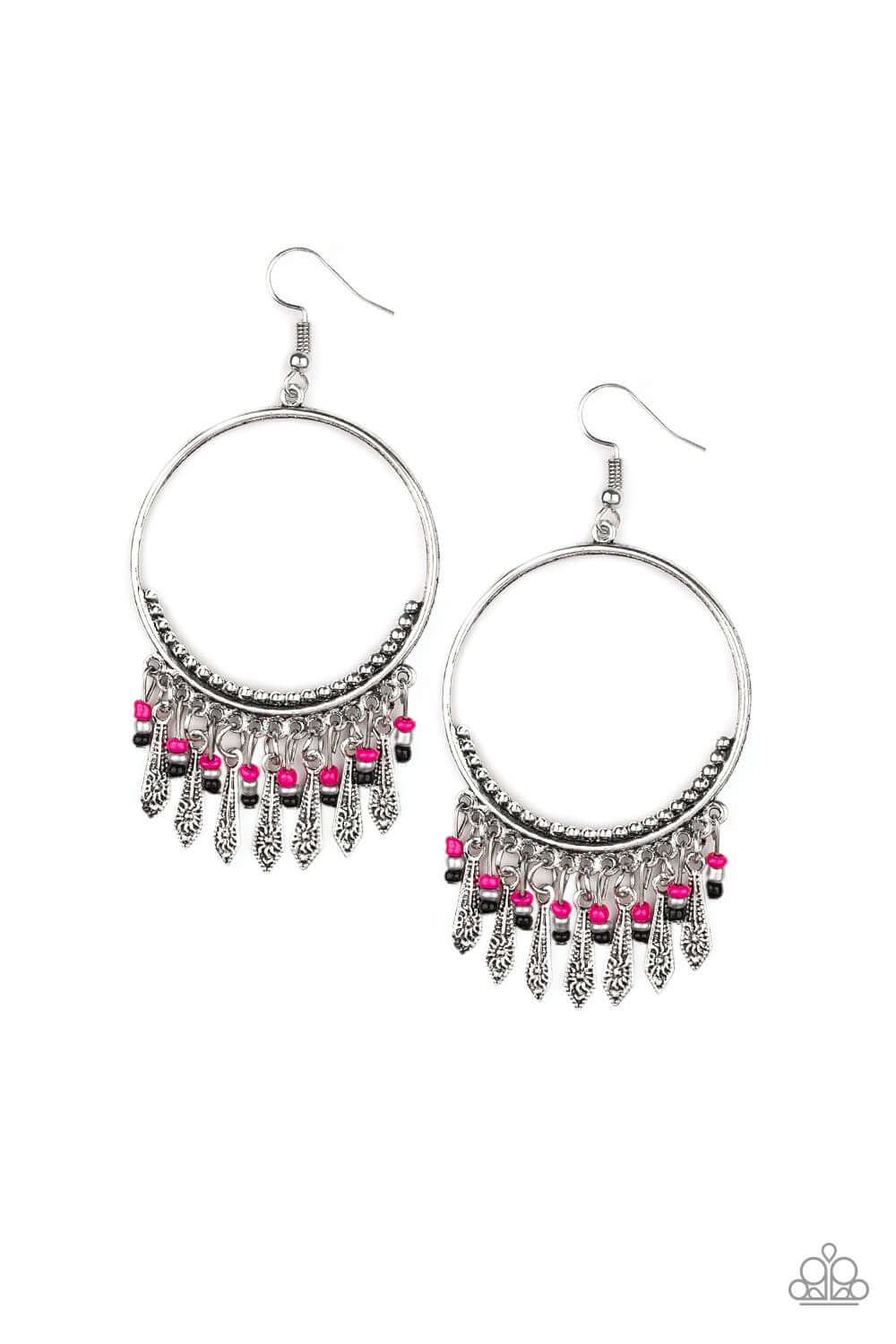 brought✽to✽you✽by✽blingflingbykat✽floral-serenity-pink-earrings✽paparazzi-accessories