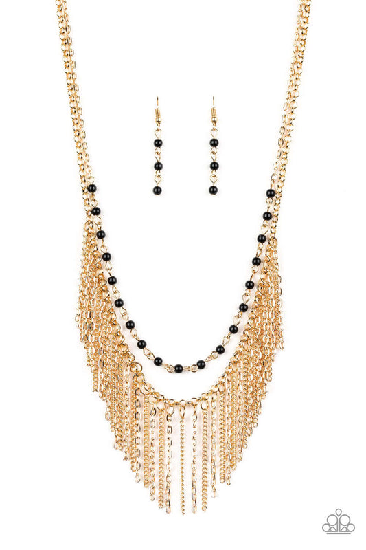 brought✽to✽you✽by✽blingflingbykat✽fierce-in-fringe-gold-necklace✽paparazzi-accessories