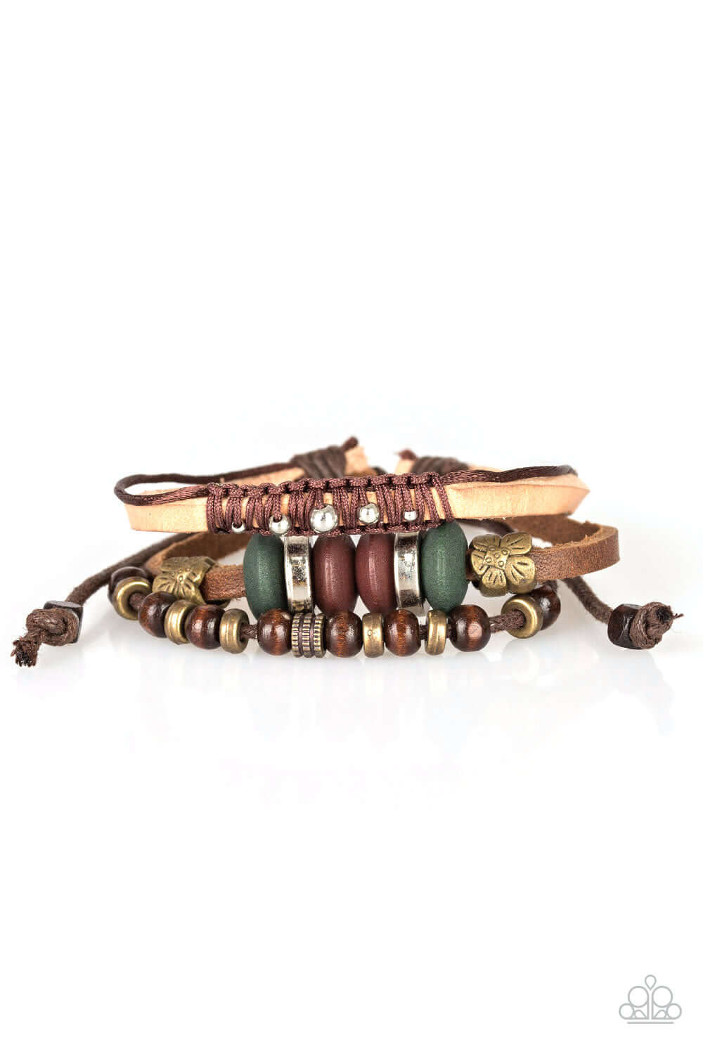 brought✽to✽you✽by✽blingflingbykat✽country-campout-brown-bracelet✽paparazzi-accessories