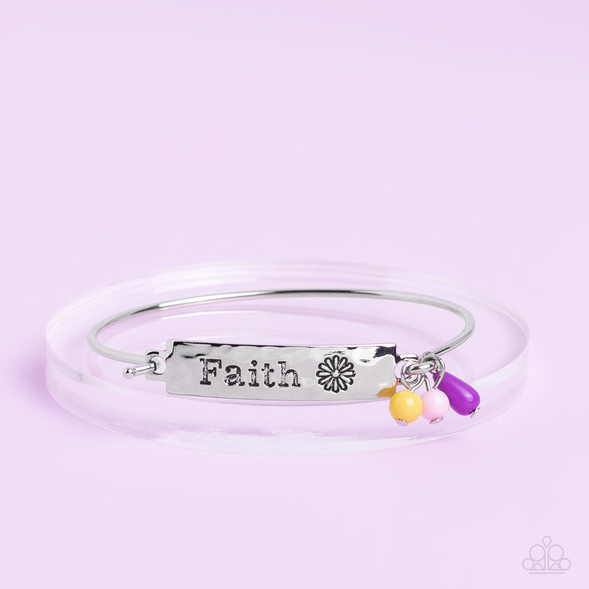 Paparazzi Accessories ❋Flirting with Faith - Purple Bracelet❋ Flat Rate Ship $4.50❋ - Image #3
