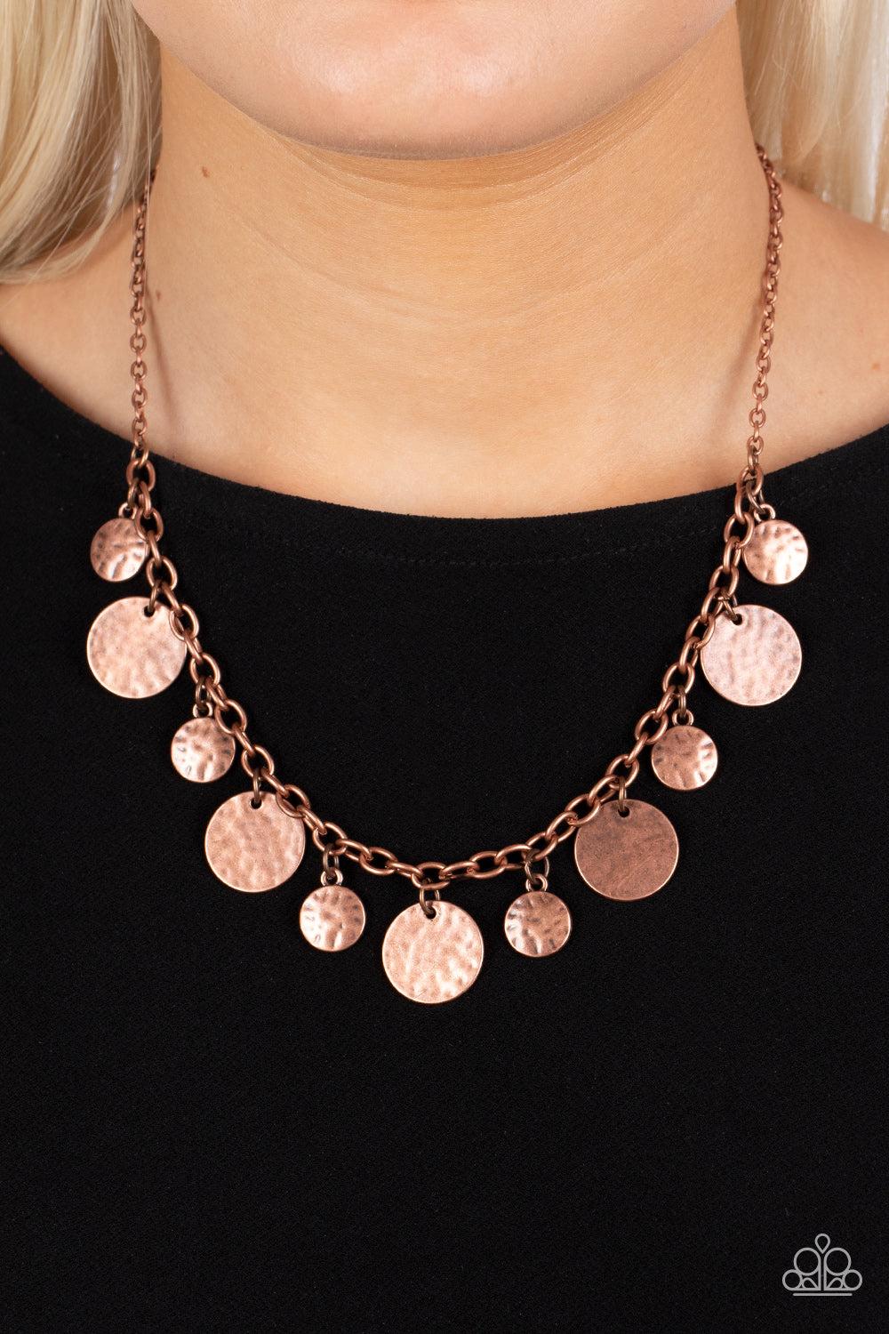 Paparazzi Accessories ❋Model Medallions - Copper Necklace❋ Flat Rate Ship $4.50❋ - Image #2