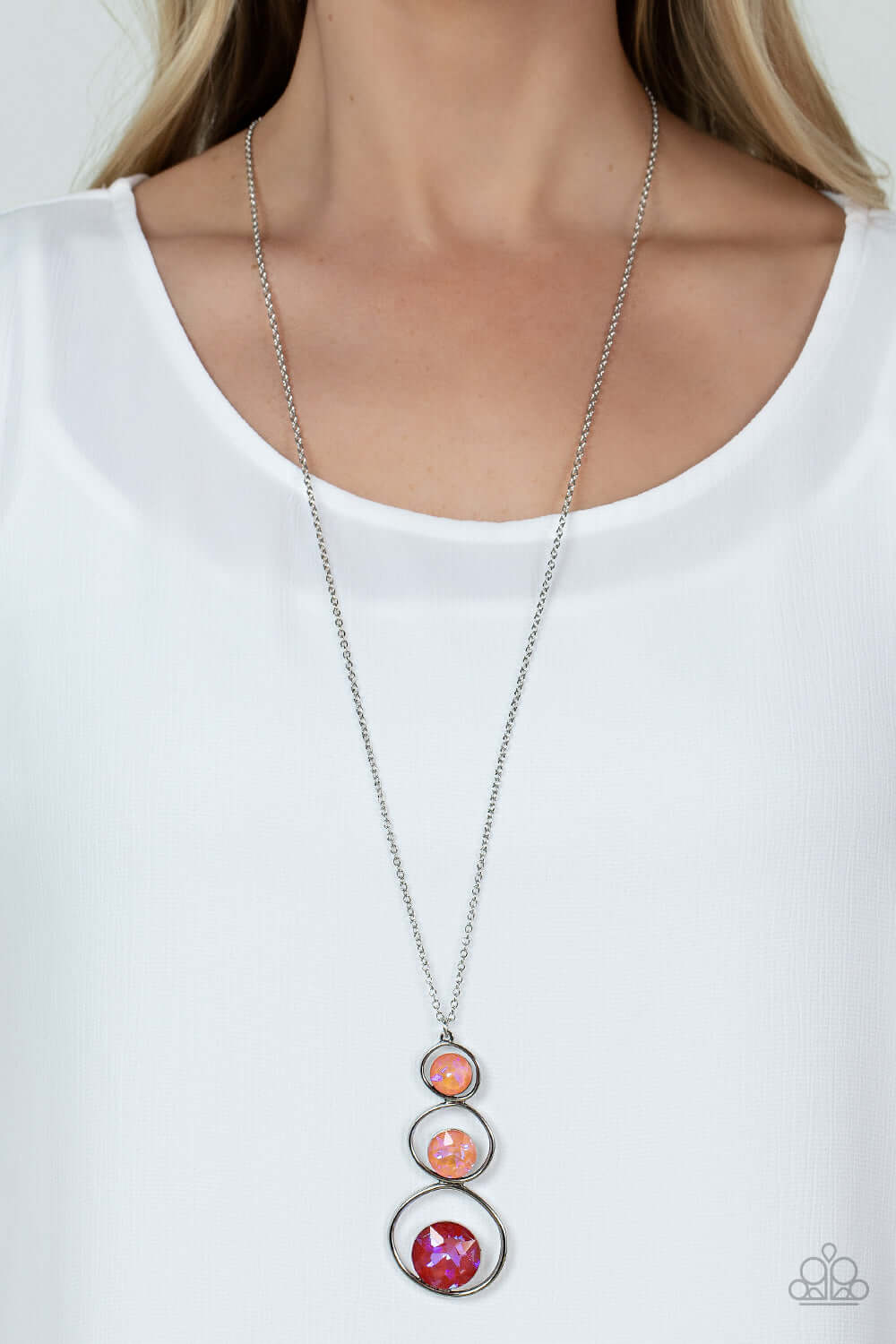 Paparazzi Accessories ❋Celestial Courtier - Orange Necklace❋ Flat Rate Ship $4.50❋ - Image #2