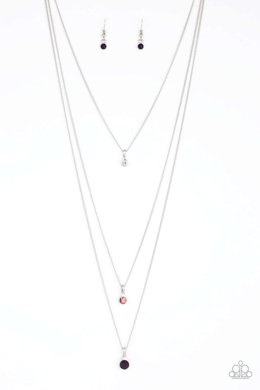 brought✽to✽you✽by✽blingflingbykat✽crystal-chic-purple-necklace✽paparazzi-accessories