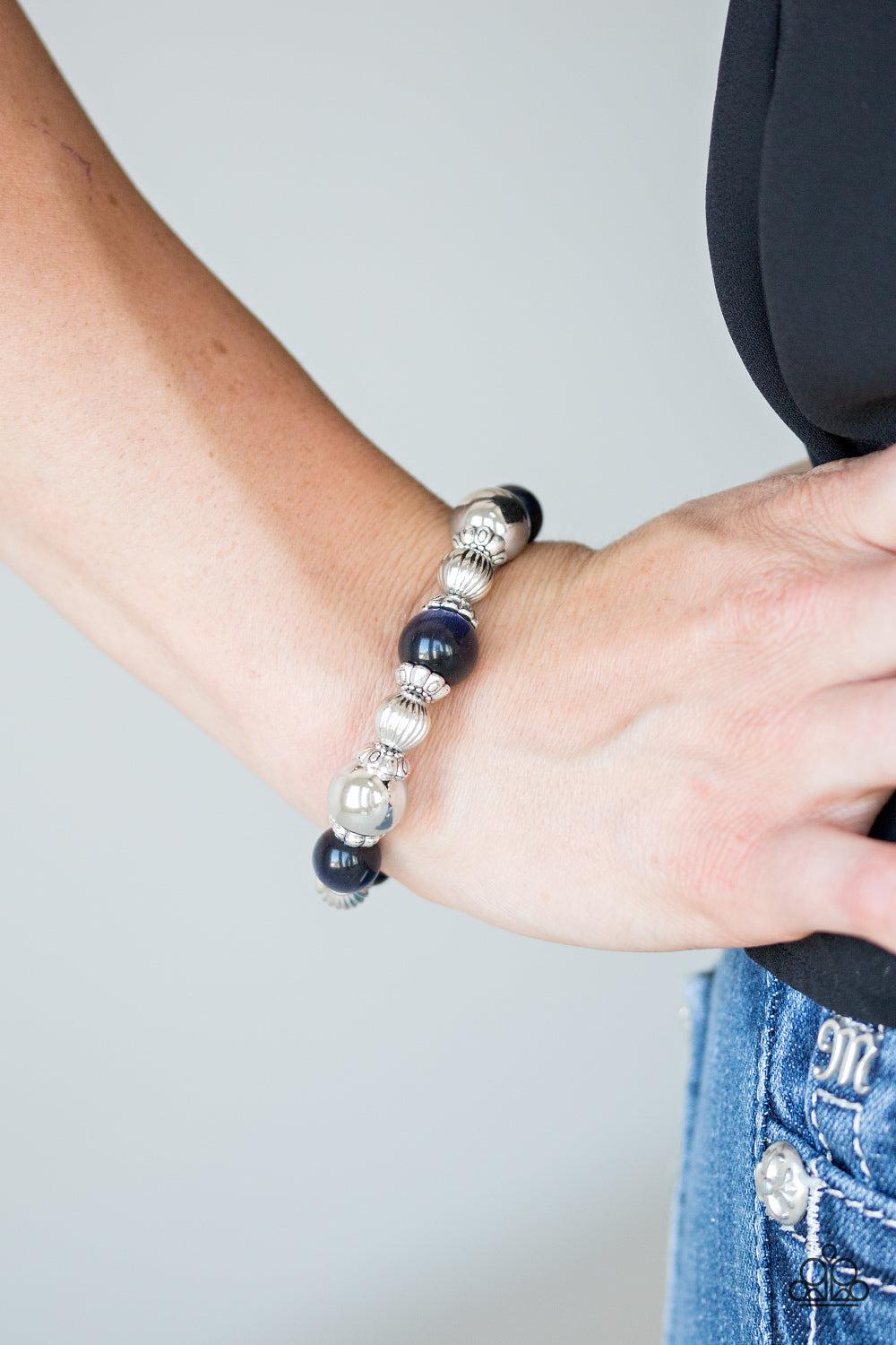 Paparazzi Accessories ✽ Once Upon A MARITIME - Blue Bracelet✽Flat Rate Ship $4.50✽ - Image #2