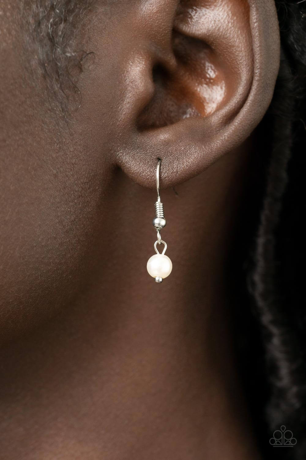 Paparazzi Accessories ❋Pop It and LOCKET - White Necklace❋ Flat Rate Ship $4.50❋ - Image #3