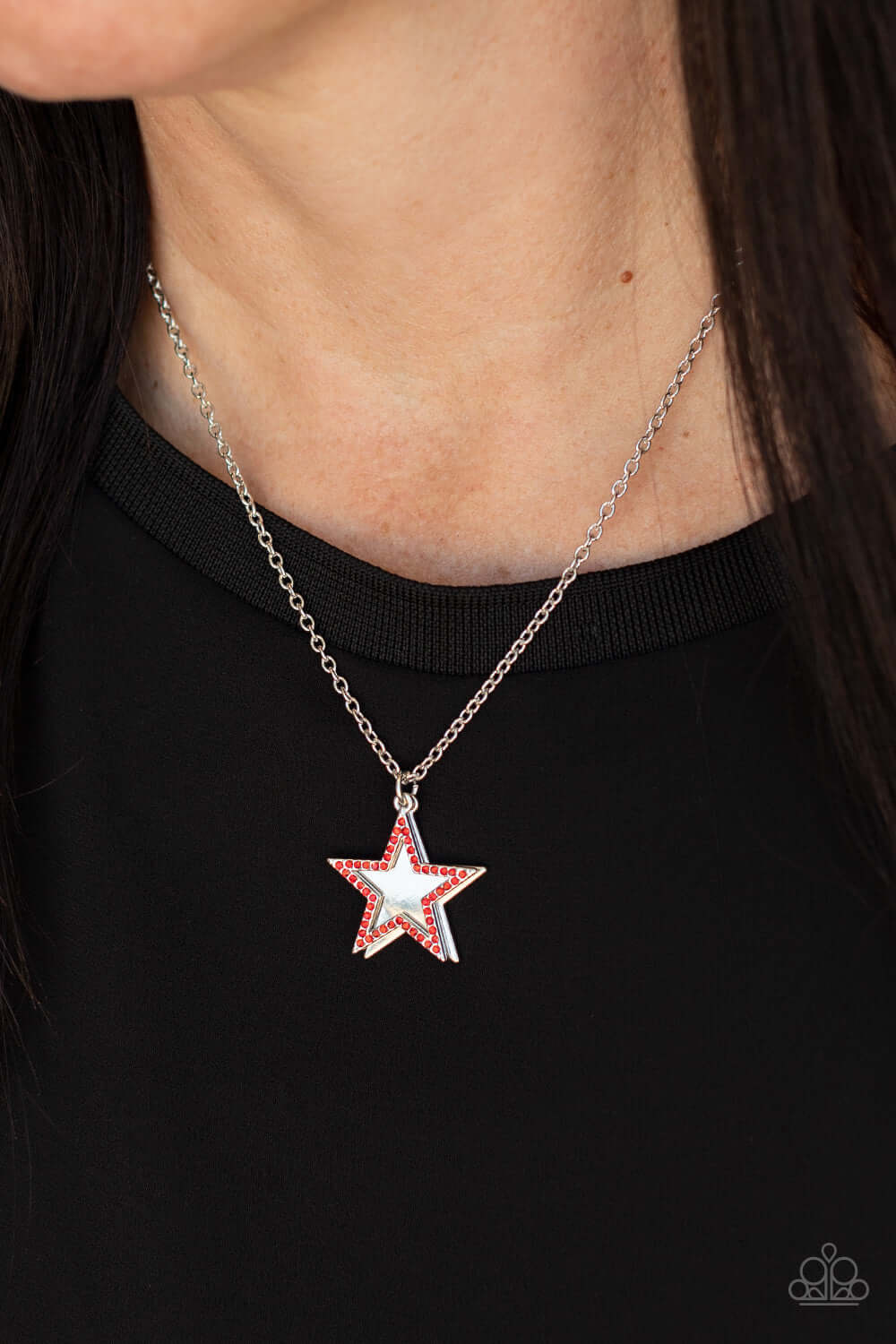 Paparazzi Accessories ❋American Anthem - Red Necklace❋ Flat Rate Ship $4.50❋ - Image #2