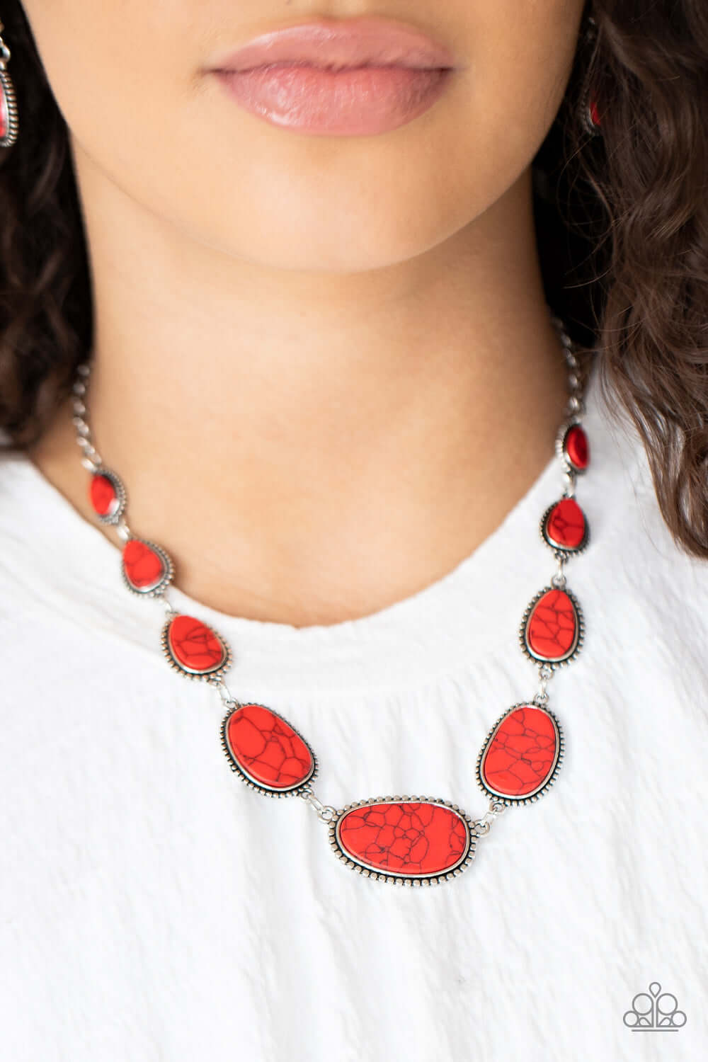 Paparazzi Accessories ❋Elemental Eden - Red Necklace❋ Flat Rate Ship $4.50❋ - Image #2