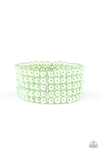 brought✽to✽you✽by✽blingflingbykat✽pearl-bliss-green-bracelet✽paparazzi-accessories