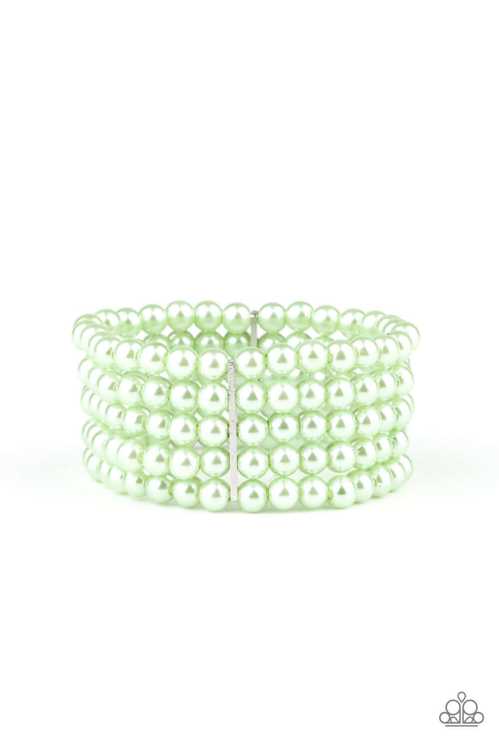 brought✽to✽you✽by✽blingflingbykat✽pearl-bliss-green-bracelet✽paparazzi-accessories