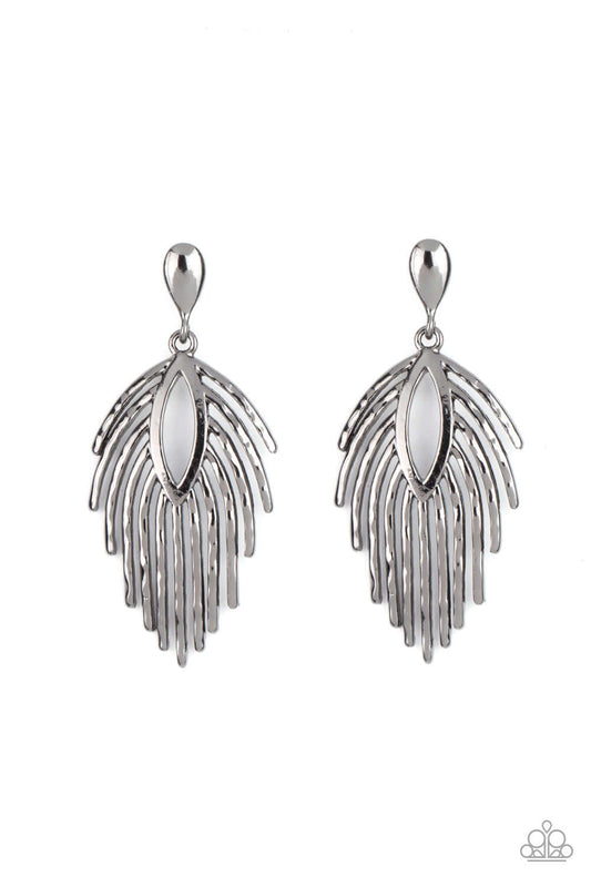 brought-to-you-by-blingflingbykat-metro-safari-black-post earrings-paparazzi-accessories-