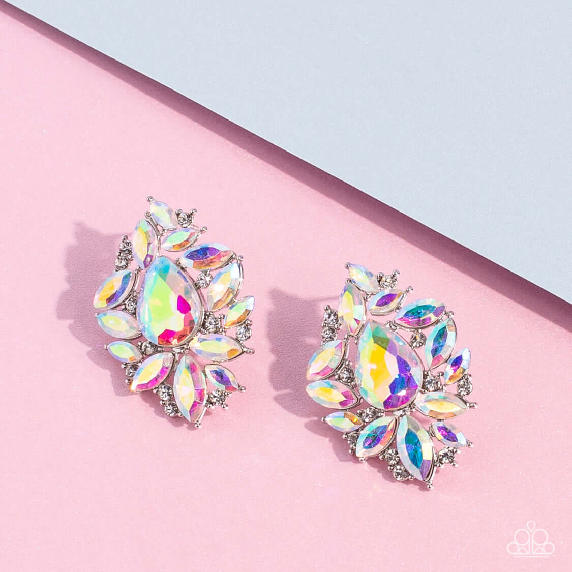 Paparazzi Accessories ❋We All Scream for Ice QUEEN - Multi Post Earrings❋ Flat Rate Ship $4.50❋ - Image #3