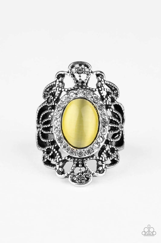 brought✽to✽you✽by✽blingflingbykat✽dashingly-dewy-yellow-ring✽paparazzi-accessories