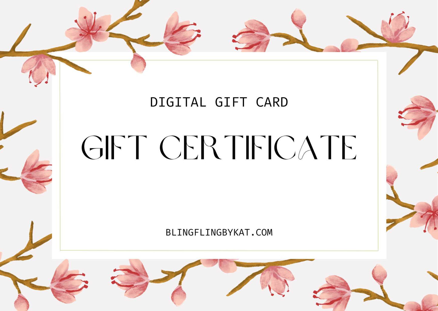 Paparazzi Accessories Online Gift Cards - Blingflingbykat