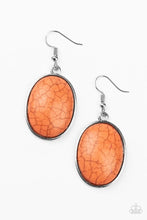 Load image into Gallery viewer, brought-to-you-by-blingflingbykat-serenely-sediment-orange-earrings-paparazzi-accessories-
