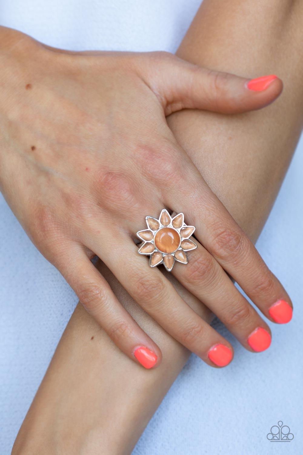 Paparazzi Accessories ❋Blossoming Sunbeams - Orange Ring❋ Flat Rate Ship $4.50❋ - Image #2