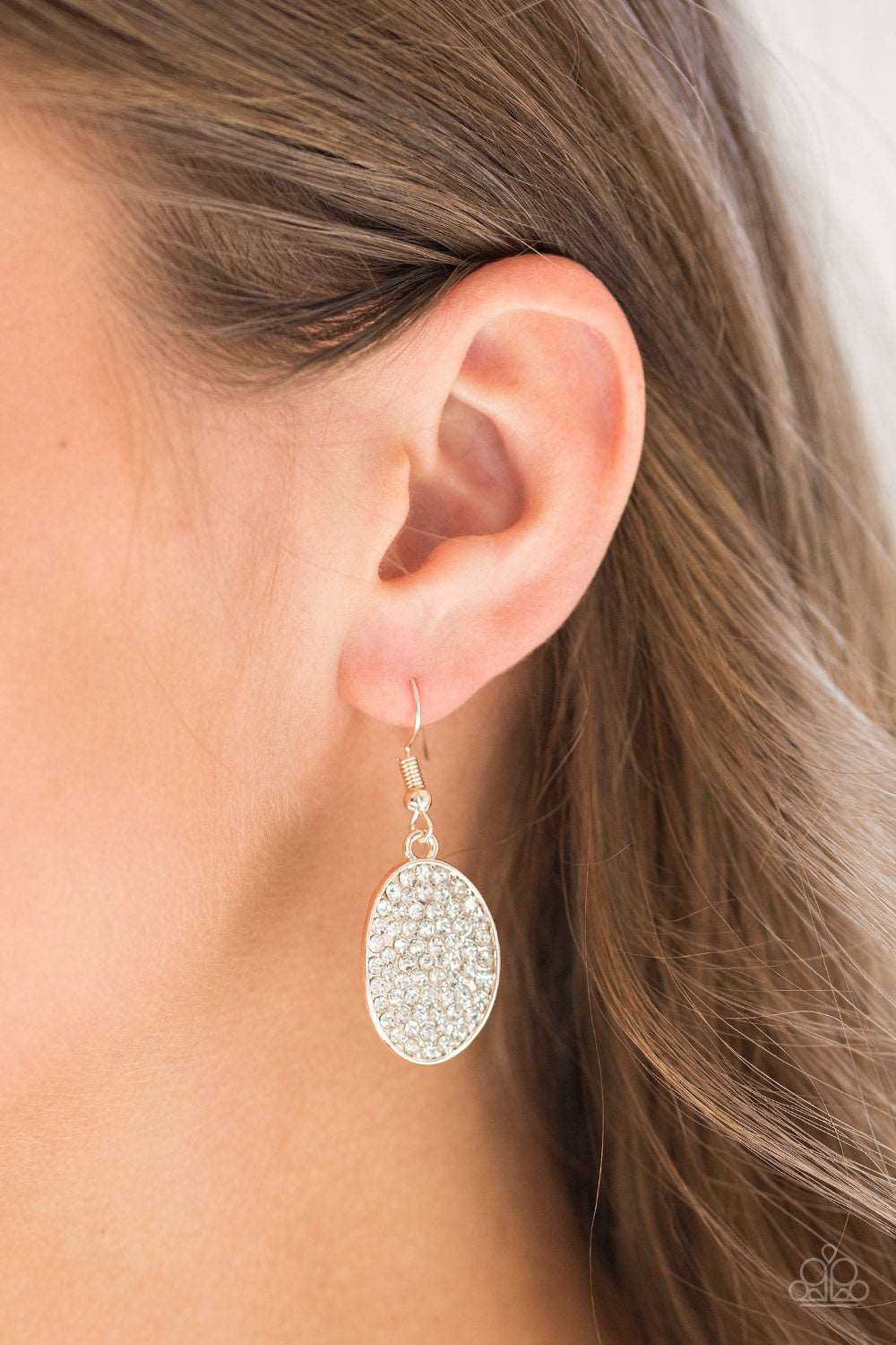 Paparazzi Accessories ✽ All Dazzle - Rose Gold Earrings✽Flat Rate Ship $4.50✽