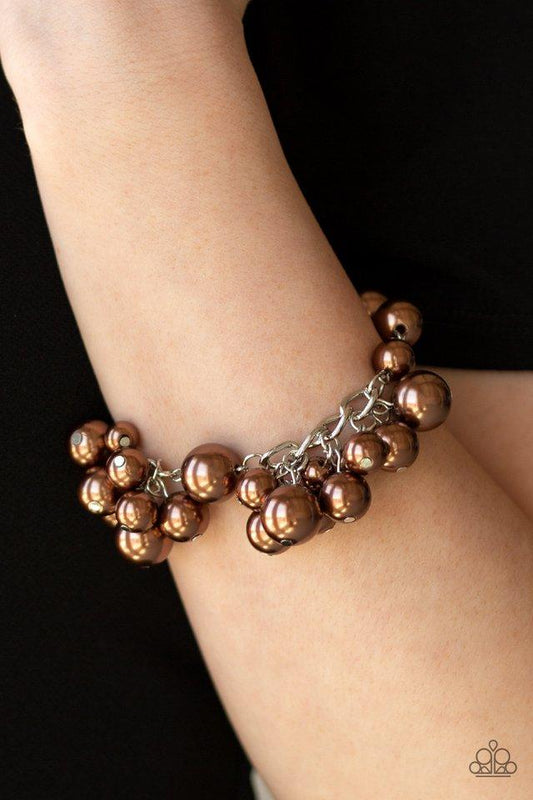 brought-to-you-by-blingflingbykat-girls-in-pearls-brown-bracelet-paparazzi-accessories-
