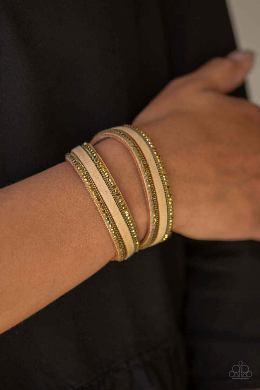 Paparazzi Accessories ✽ Going For Glam - Brass Bracelet✽Flat Rate Ship $4.50✽ - Image #2