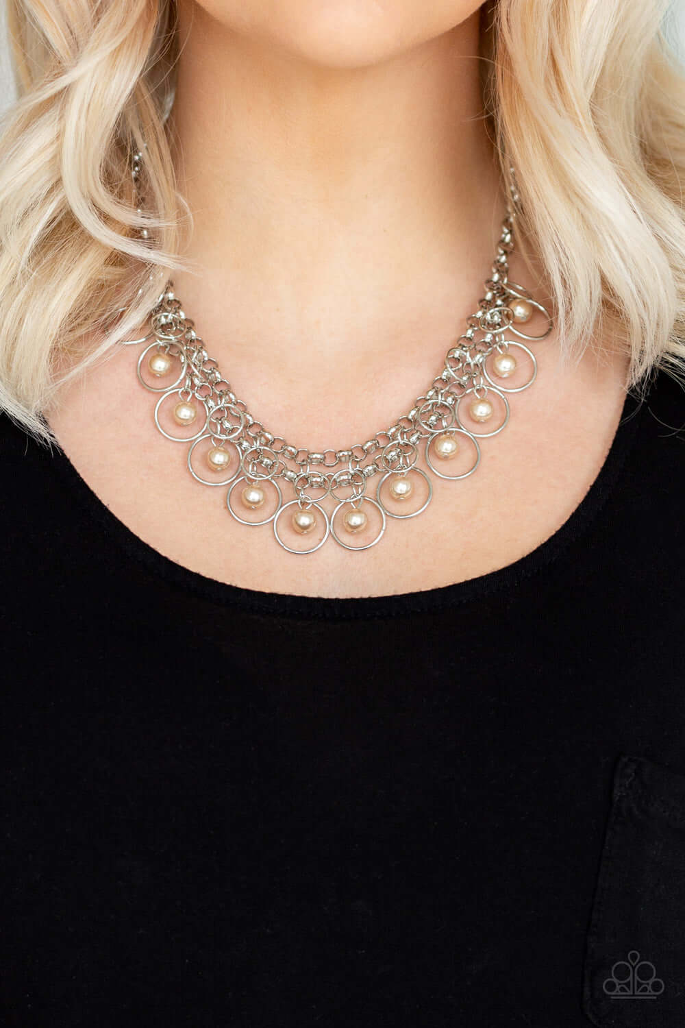 Paparazzi Accessories ✽ Party Time - Brown Necklace✽Flat Rate Ship $4.50✽ - Image #2