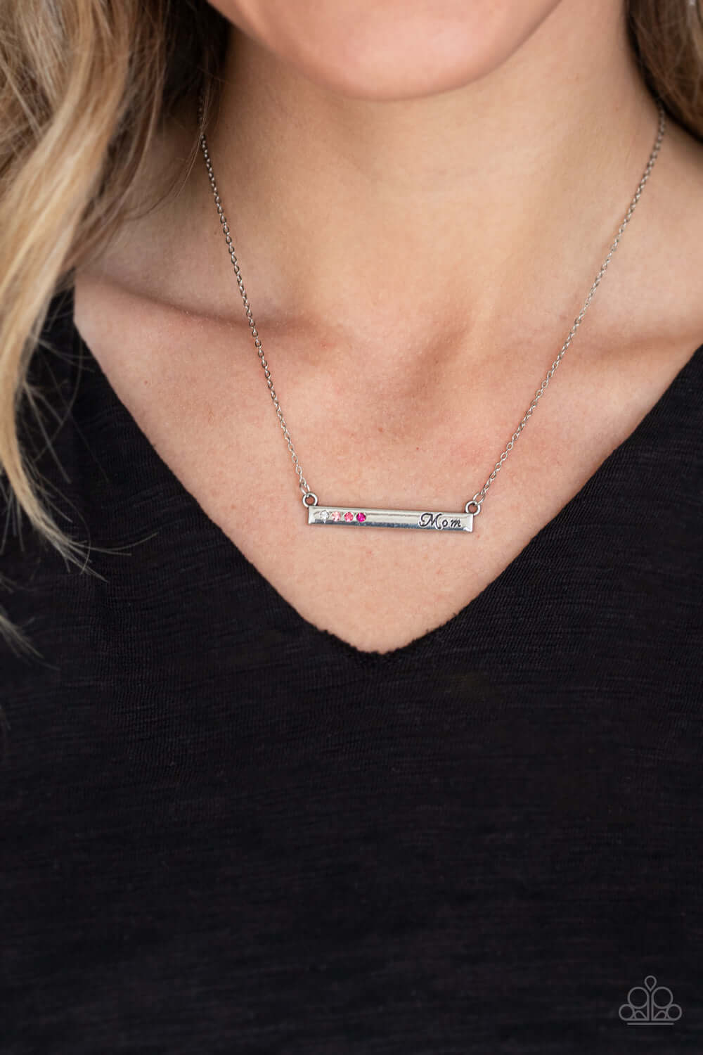 Paparazzi Accessories ✽ Moms Do It Better - Pink Necklace✽Flat Rate Ship $4.50✽ - Image #2