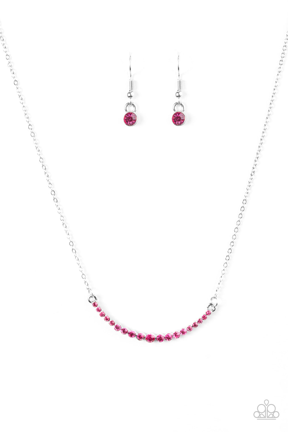 brought✽to✽you✽by✽blingflingbykat✽rockin-rhinestones-pink-necklace✽paparazzi-accessories