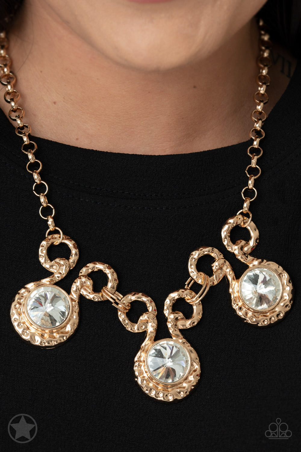 Paparazzi Accessories ✽ Hypnotized - Gold Necklace✽Flat Rate Ship $4.50✽