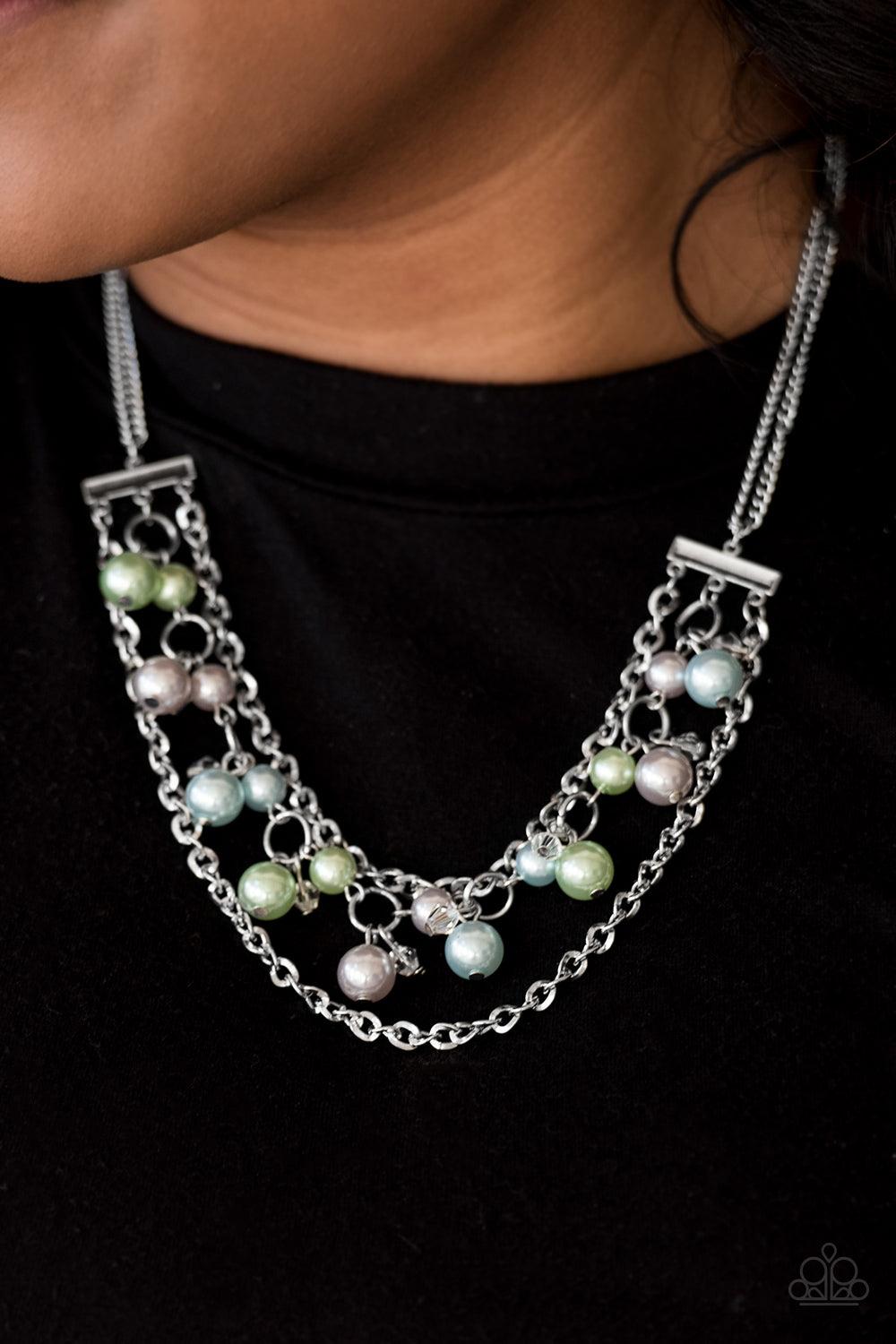Paparazzi Accessories ✽ Rockefeller Romance - Multi Necklace✽Flat Rate Ship $4.50✽ - Image #2