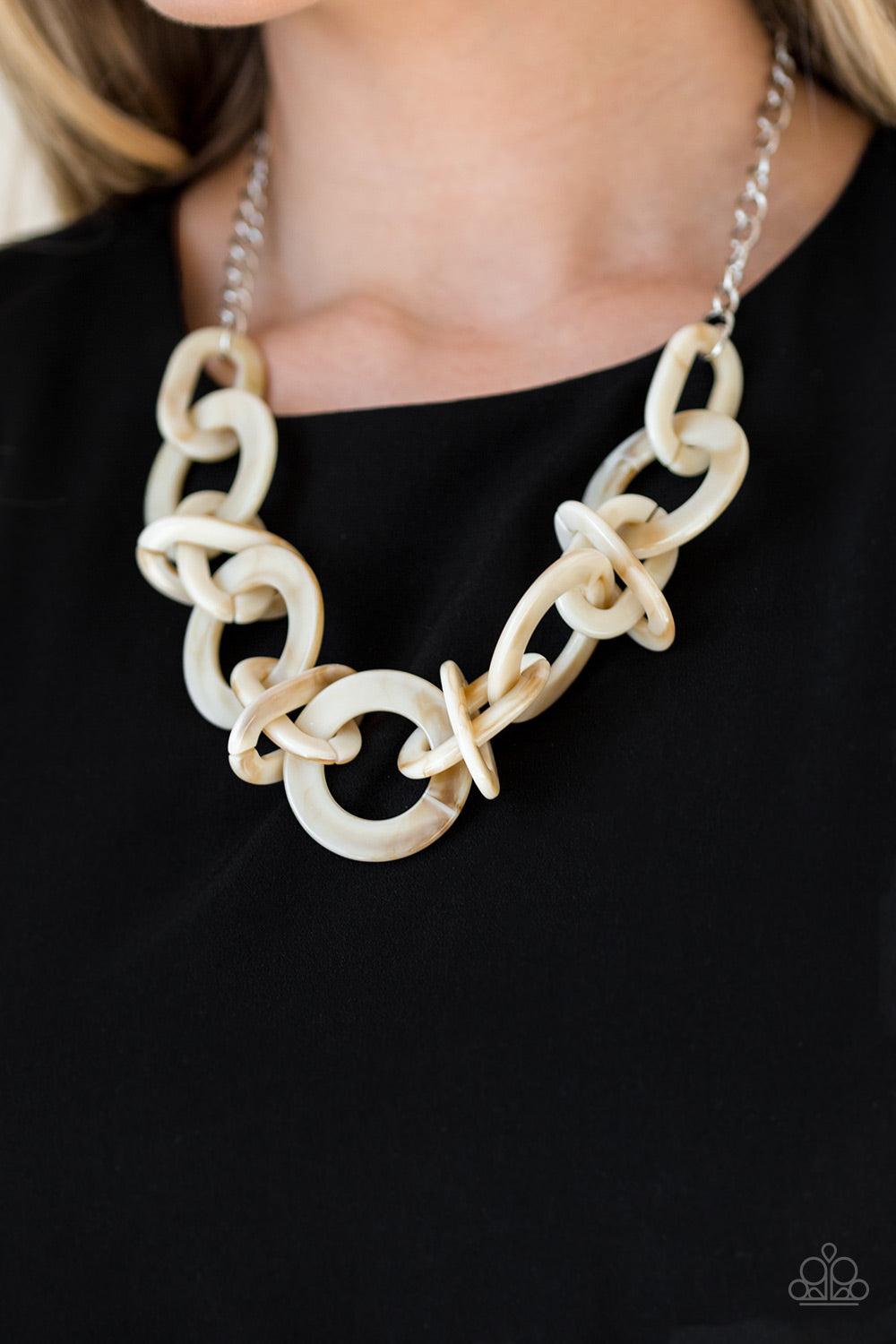 Paparazzi Accessories ✽ Chromatic Charm - Brown Necklace✽Flat Rate Ship $4.50✽ - Image #2