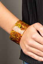 Load image into Gallery viewer, Paparazzi Accessories ✽ Cosmic Couture - Orange Bracelet✽Flat Rate Ship $4.50✽ - Image #2
