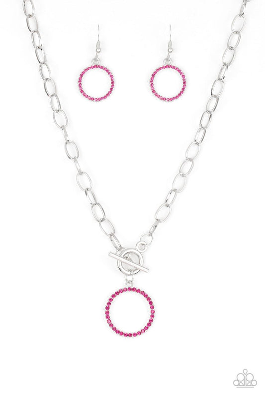 brought✽to✽you✽by✽blingflingbykat✽all-in-favor-pink-necklace✽paparazzi-accessories