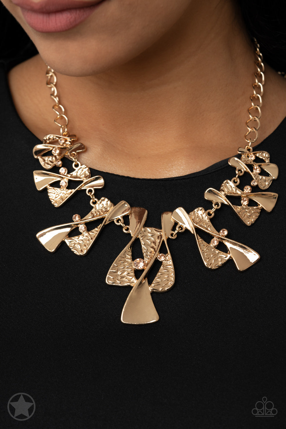 Paparazzi Accessories ✽ The Sands of Time - Gold Necklace✽Flat Rate Ship $4.50✽