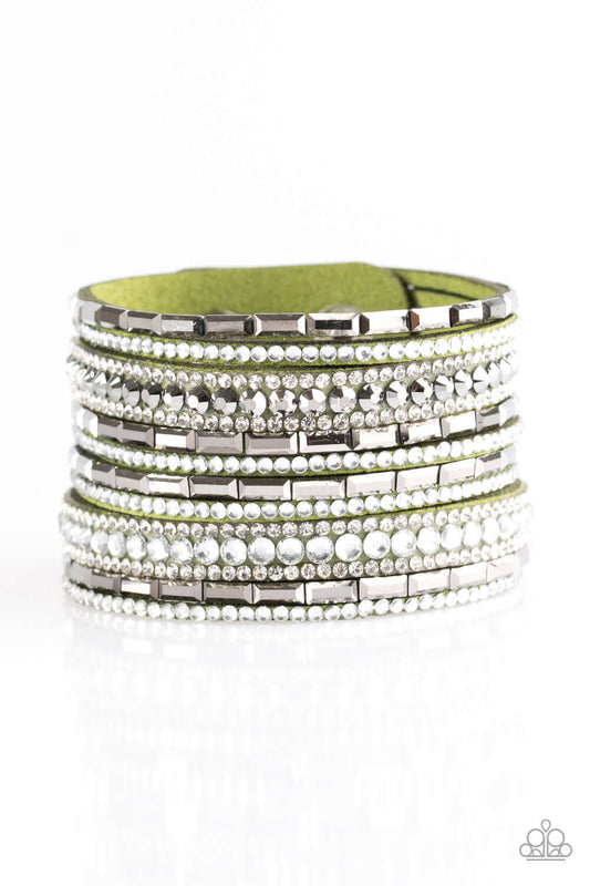 brought✽to✽you✽by✽blingflingbykat✽wham-bam-glam-green-bracelet✽paparazzi-accessories