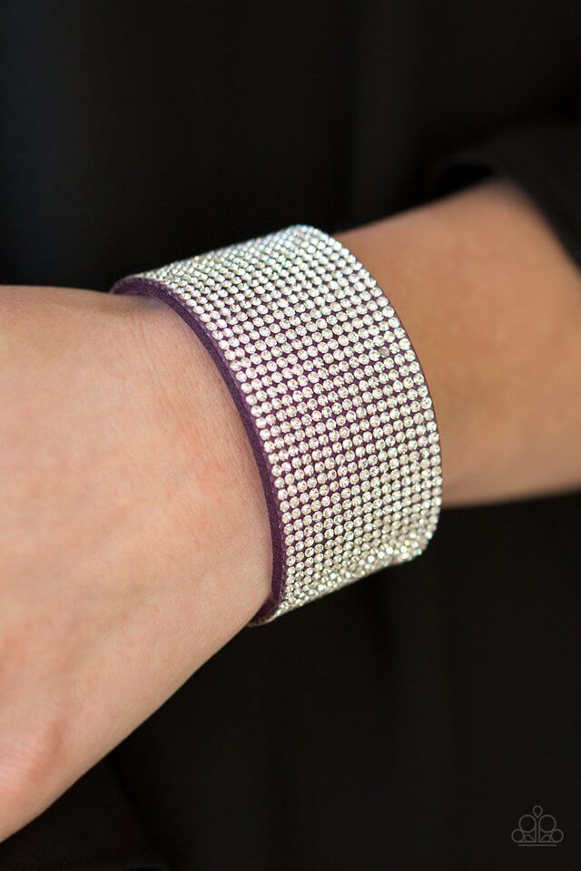 Paparazzi Accessories ❋Roll With The Punches - Purple Bracelet❋ Flat Rate Ship $4.50❋ - Image #2