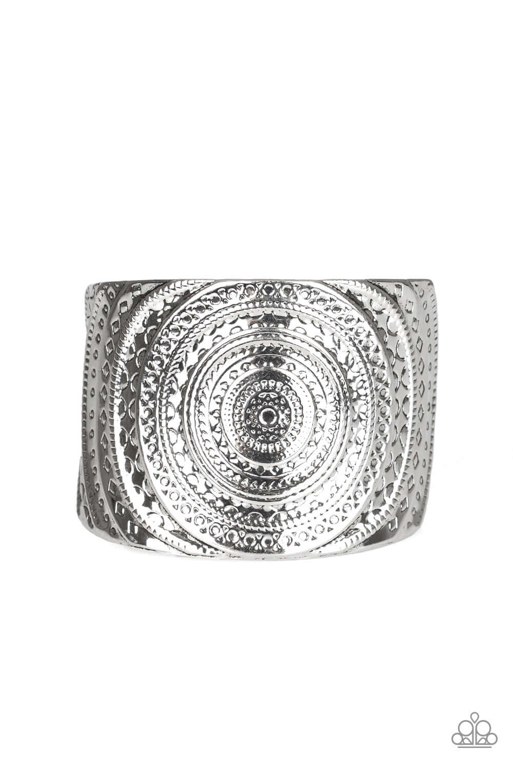 brought✽to✽you✽by✽blingflingbykat✽bare-your-sol-silver-bracelet✽paparazzi-accessories