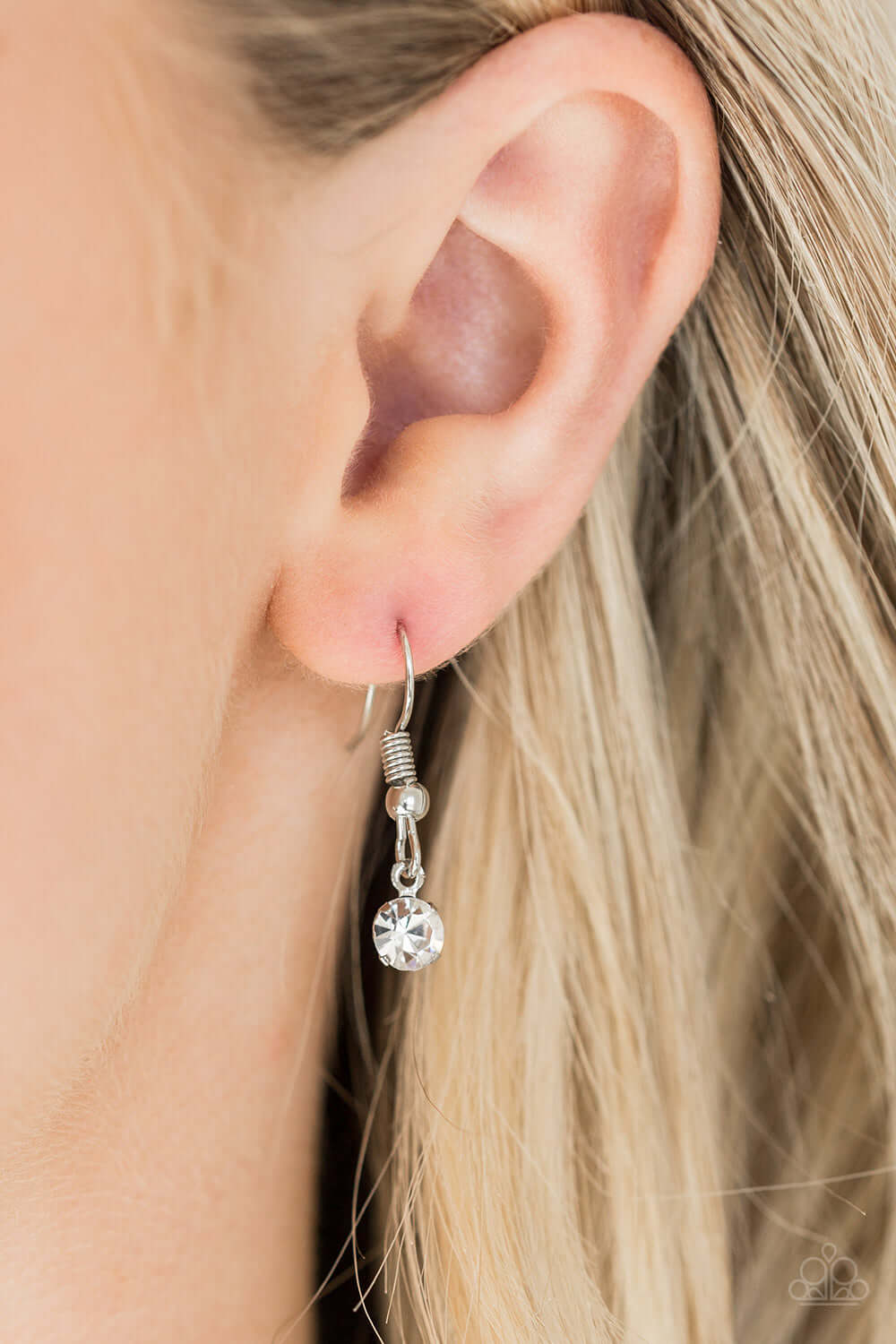 Paparazzi Accessories ❋Glow and Grind - White Necklace❋ Flat Rate Ship $4.50❋