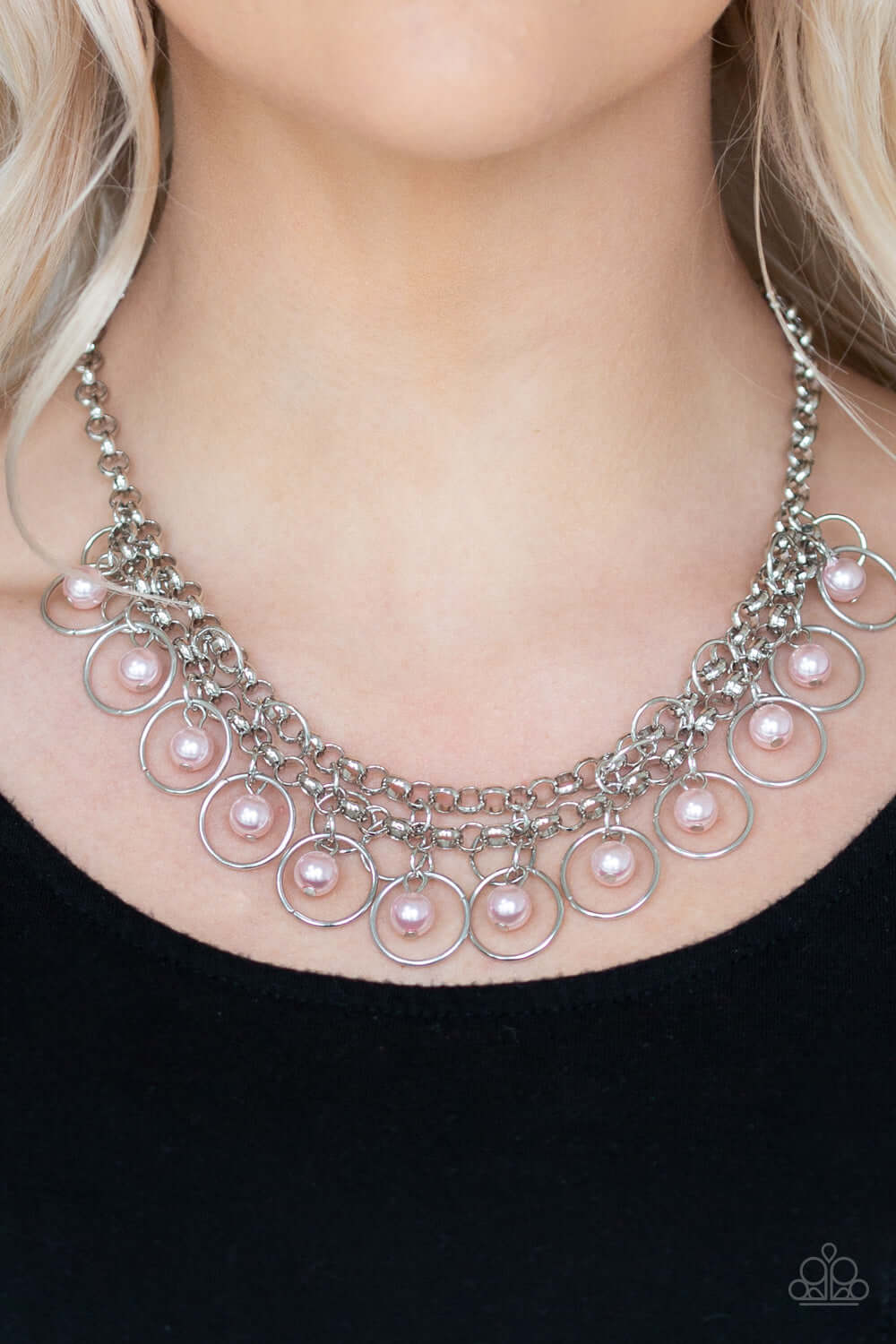 Paparazzi Accessories ✽ Party Time - Pink Necklace✽Flat Rate Ship $4.50✽ - Image #2
