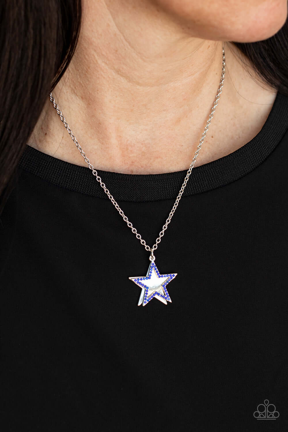 Paparazzi Accessories ❋American Anthem - Blue Necklace❋ Flat Rate Ship $4.50❋ - Image #2