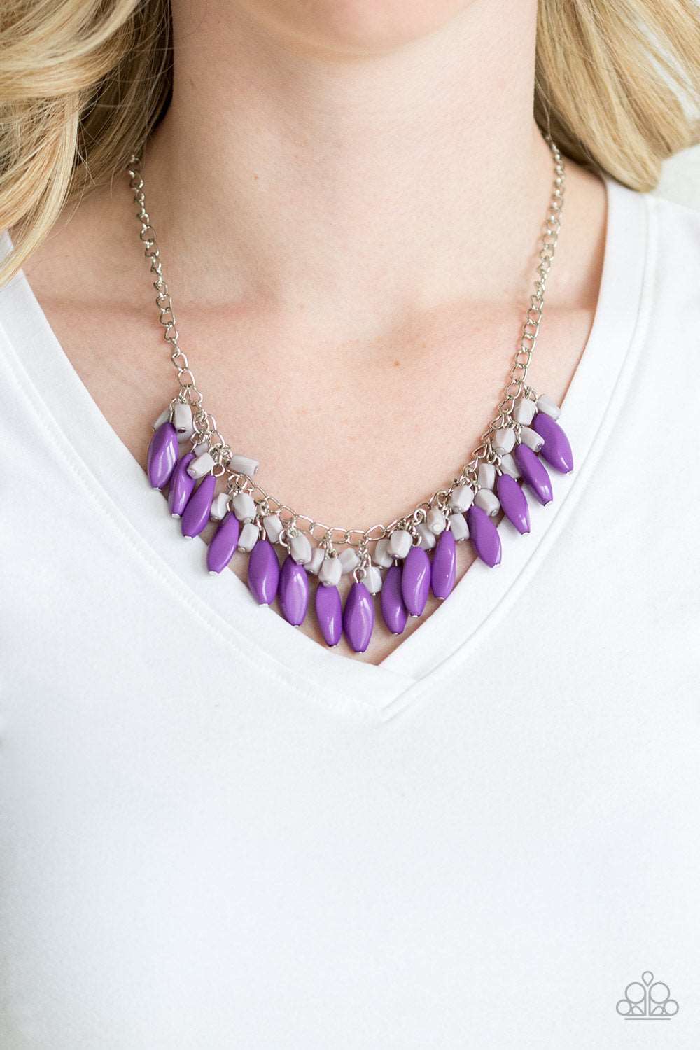Paparazzi Accessories ✽ Bead Binge - Purple Necklace✽Flat Rate Ship $4.50✽