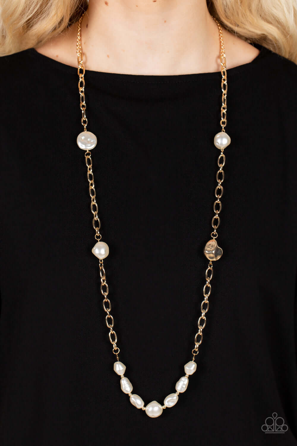 Paparazzi Accessories ❋Pardon My FABULOUS - Gold Necklace❋ Flat Rate Ship $4.50❋ - Image #2