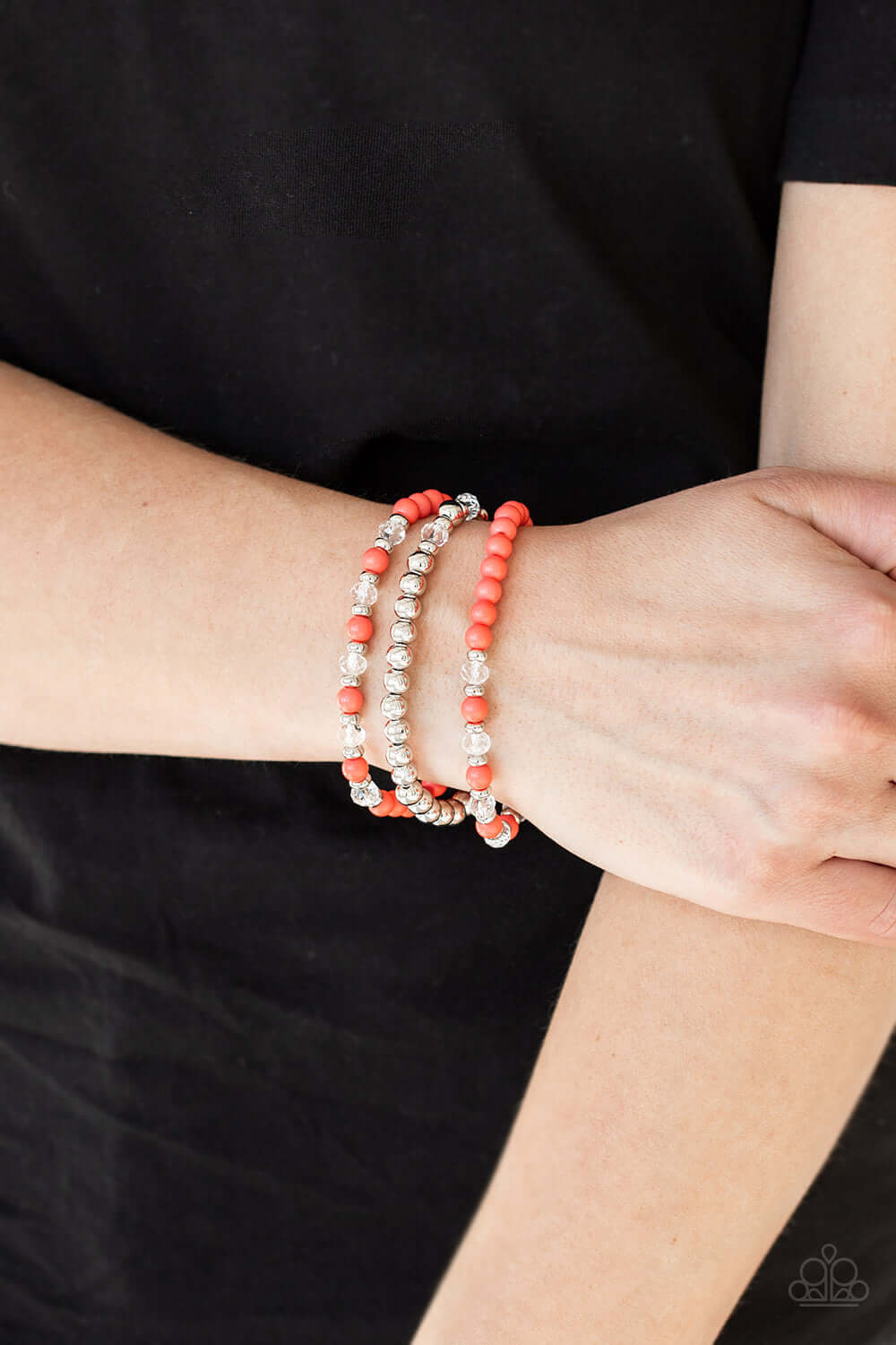 Paparazzi Accessories ✽ Irresistibly Irresistible - Orange Bracelet✽Flat Rate Ship $4.50✽ - Image #2