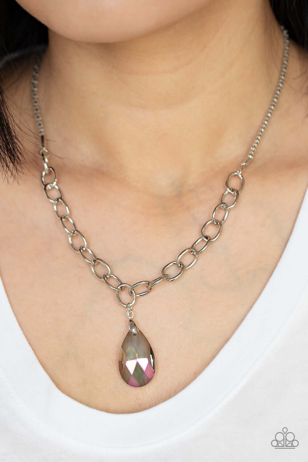 Paparazzi Accessories ✽Mega Modern - Multi Necklace✽Flat Rate Ship $4.50✽ - Image #2