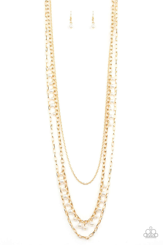 brought✽to✽you✽by✽blingflingbykat✽pearl-pageant-gold-necklace✽paparazzi-accessories