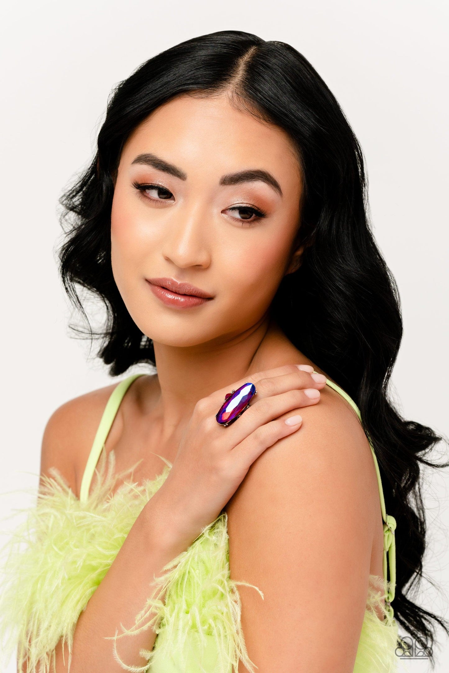 Paparazzi Accessories ❋Interdimensional Dimension - Pink Ring❋ Flat Rate Ship $4.50❋ - Image #3