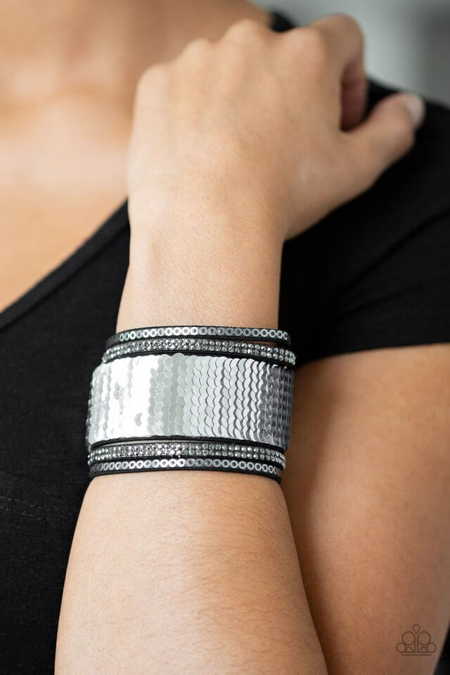 Paparazzi Accessories ❋Heads Or MERMAID Tails - Silver Bracelet❋ Flat Rate Ship $4.50❋ - Image #2