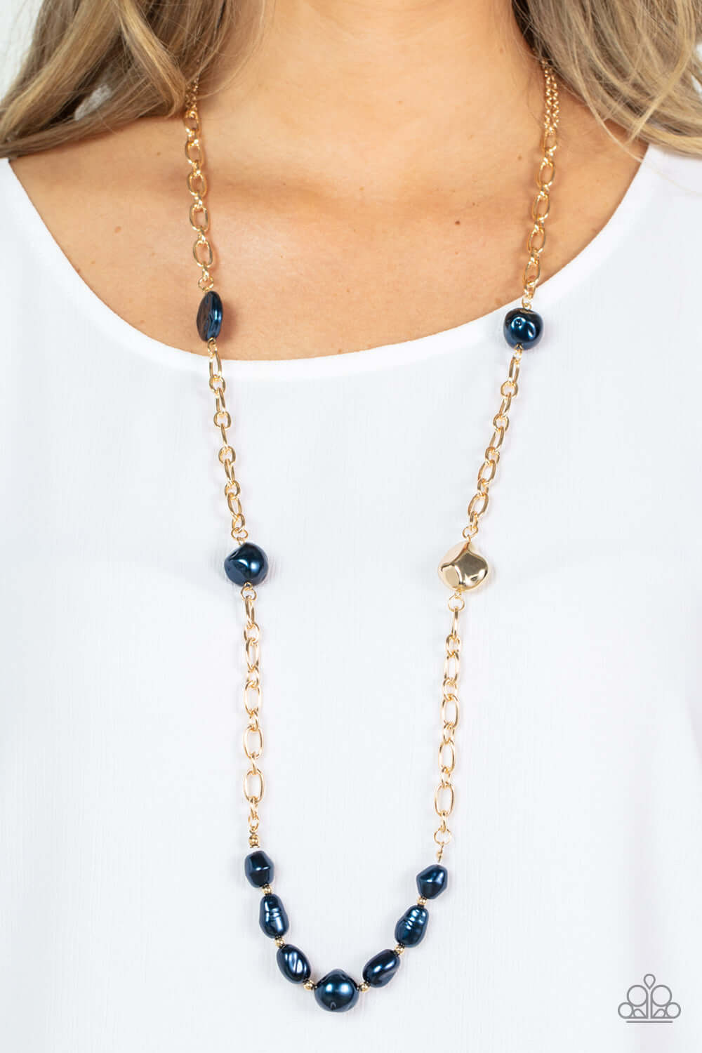 Paparazzi Accessories ❋Pardon My FABULOUS - Blue Necklace❋ Flat Rate Ship $4.50❋ - Image #2